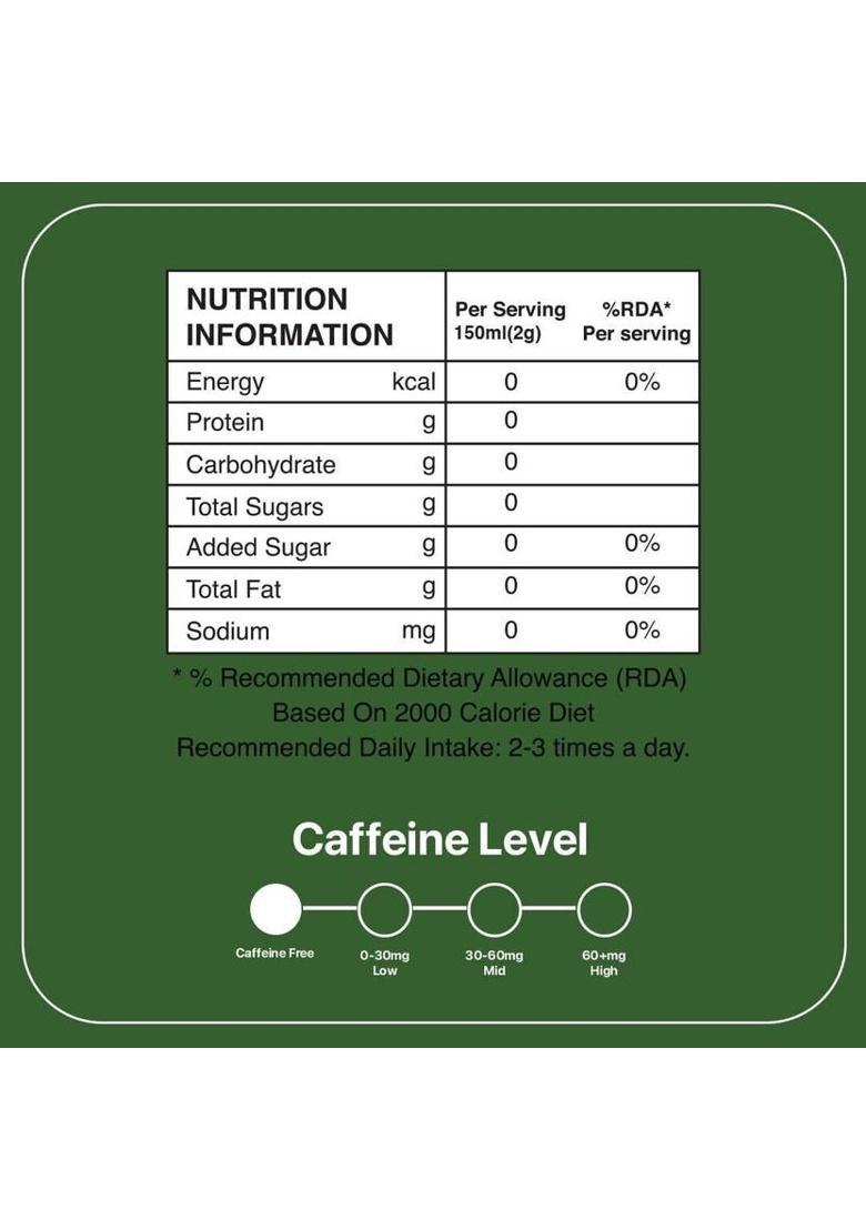 Blue Tea Spearmint Leaves-Tea, Supports Hormone, Pcos Relief & Weight Loss, Caffeine Free Herbs Herbal Tea Plastic Bottle (100 G)