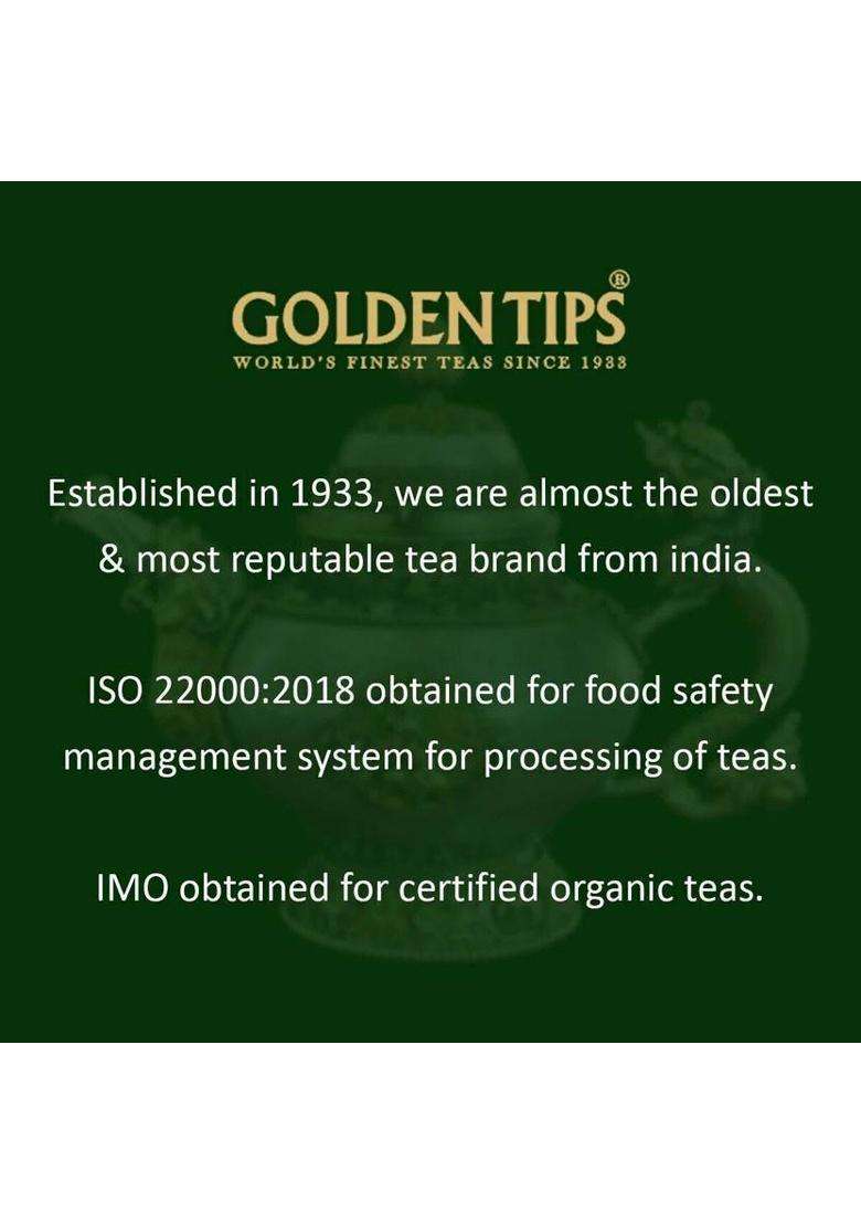 Golden Tips Darjeeling Broken Pekoe Orange Green Tea Box&nbsp;&nbsp;(250 G) - Indya