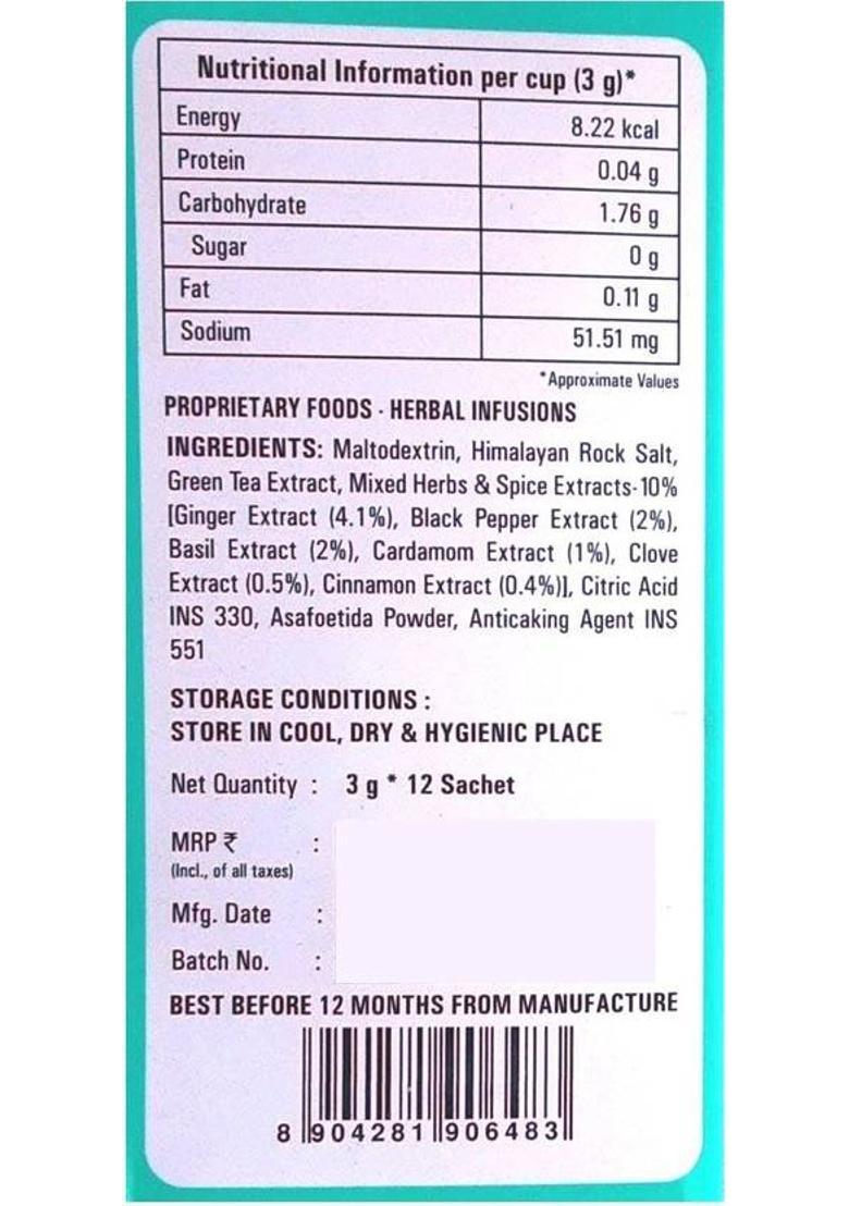 Rcm Swechha Premium Detox Green Tea Kahwa