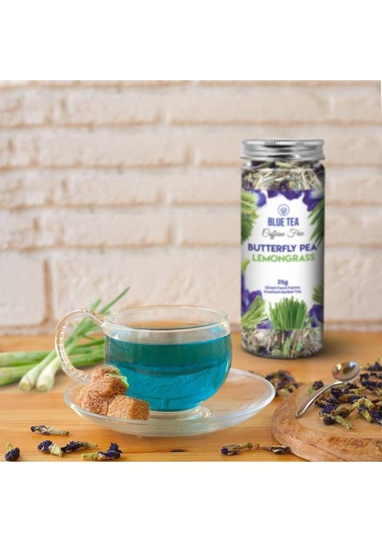 Blue Tea Butterfly Pea Lemongrass Herbal Tea