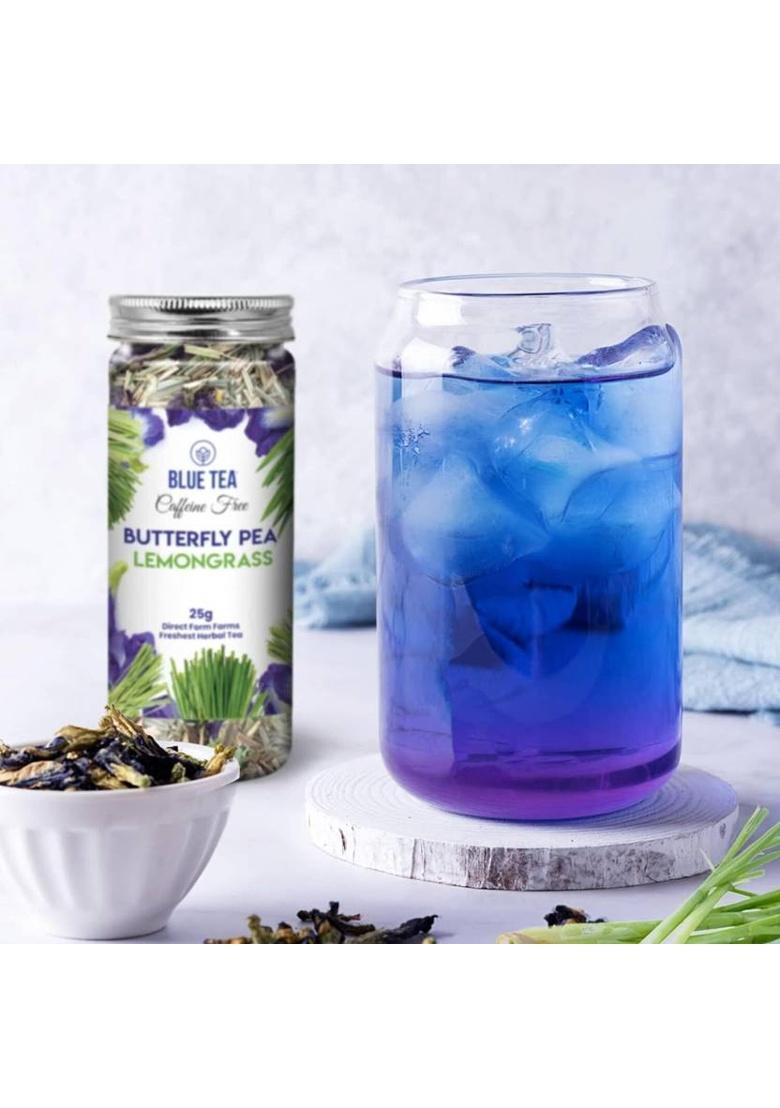Blue Tea Butterfly Pea Lemongrass Herbal Tea