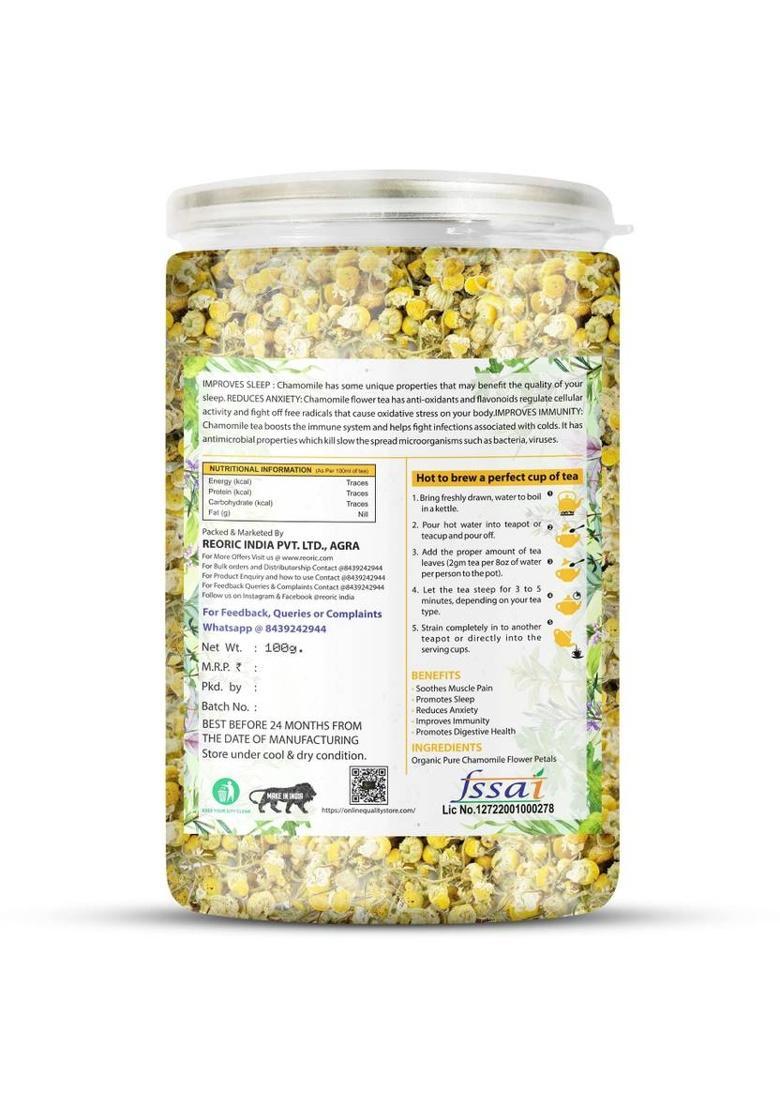 Bralcon Organic Chamomile Flower Tea