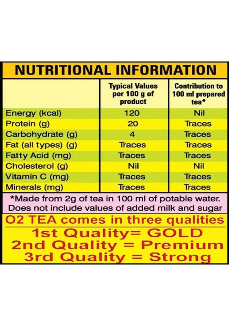 O2 Tea Gold Ctc Black Tea