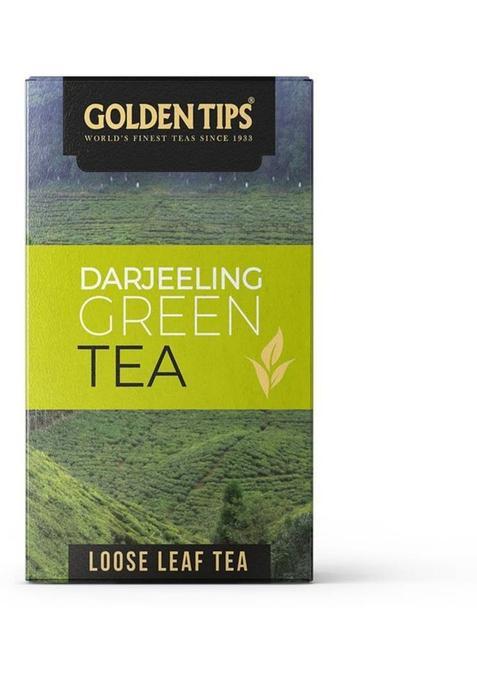 Golden Tips Darjeeling Loose Leaves Fresh Green Tea Box (100 G)