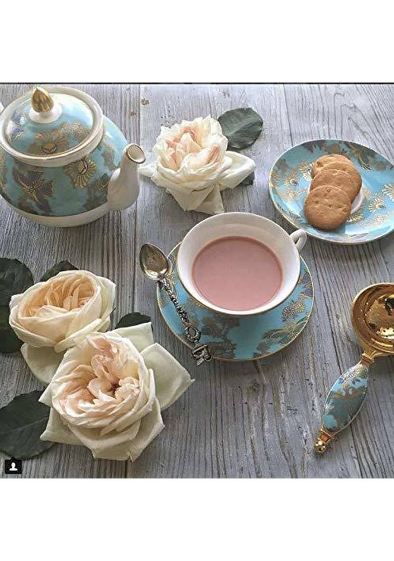 Alif Premium Kashmiri Namkeen Tea 250G, Noon Chai, Pink Tea, Sheer Chai, Samovar Tea Herbal Tea Pouch (250 G)