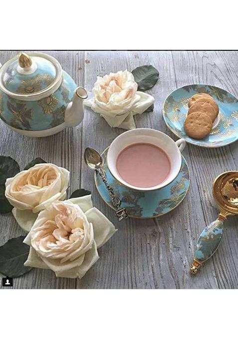 Alif Premium Kashmiri Namkeen Tea 250G, Noon Chai, Pink Tea, Sheer Chai, Samovar Tea Herbal Tea Pouch (250 G)