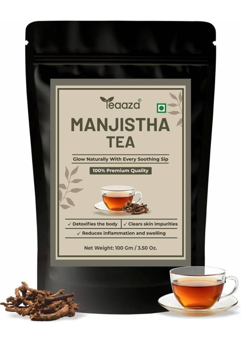 Teaaza Organic Manjistha Root Tea For Skin, Hair, & Weight Management