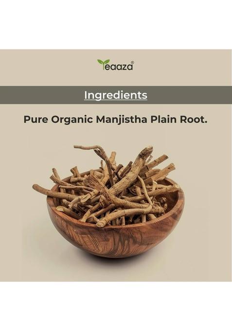 Teaaza Organic Manjistha Root Tea For Skin, Hair, & Weight Management