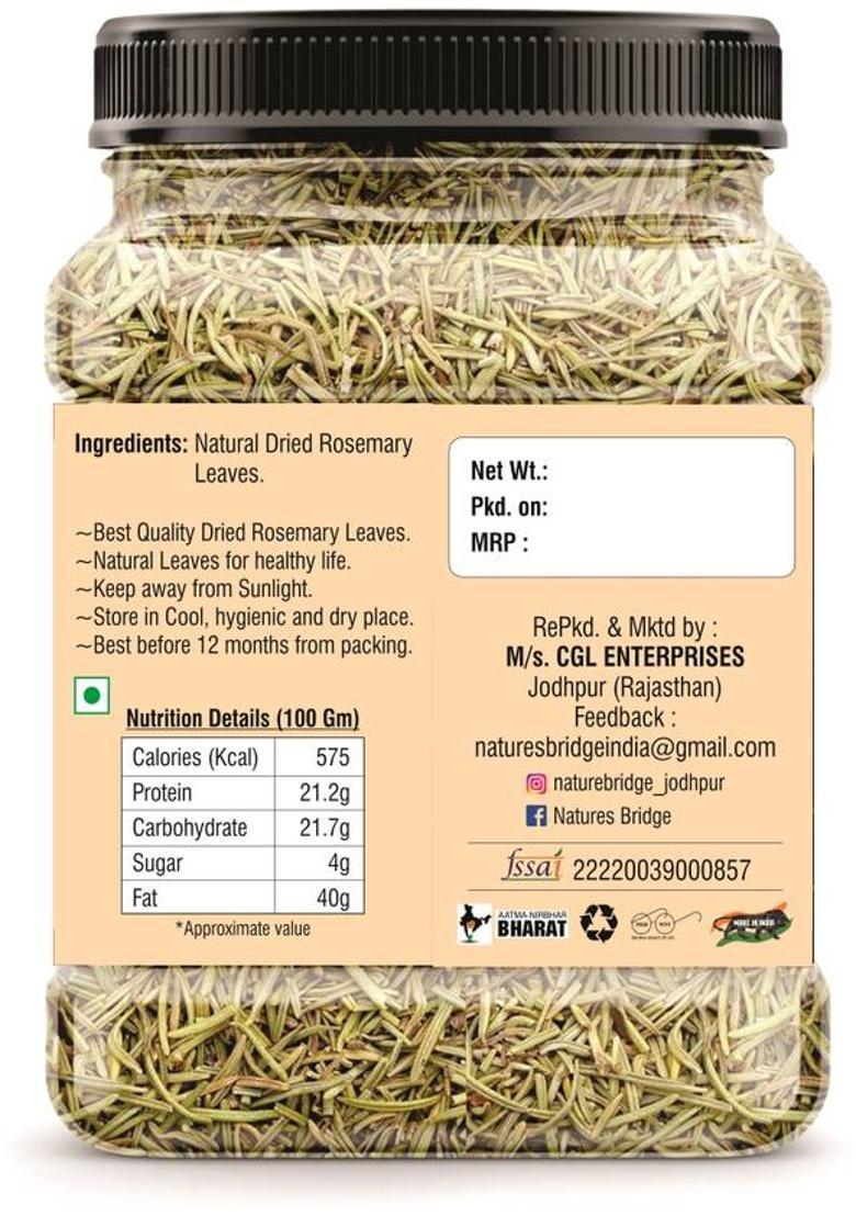 Nature'S Bridge Rosemary Dried Leaves | Dry Rosemary