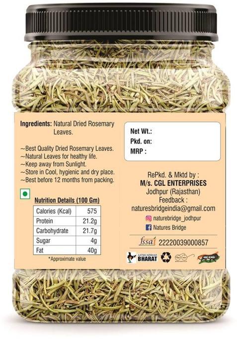 Nature'S Bridge Rosemary Dried Leaves | Dry Rosemary