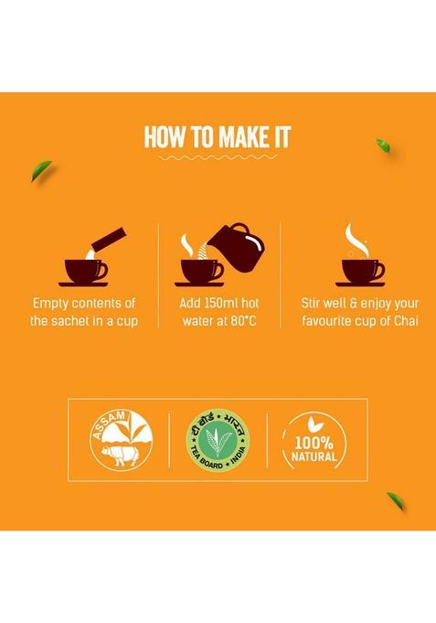 Chaayos Masala Flavour (Black Pepper, Cardamom, Cinnamon, Ginger, Cloves, Fennel) Instant Tea Premix (30 Sachets) Spices, Black Pepper, Cardamom, Cinnamon, Ginger, Cloves, Fennel Instant Tea Box (660 G)