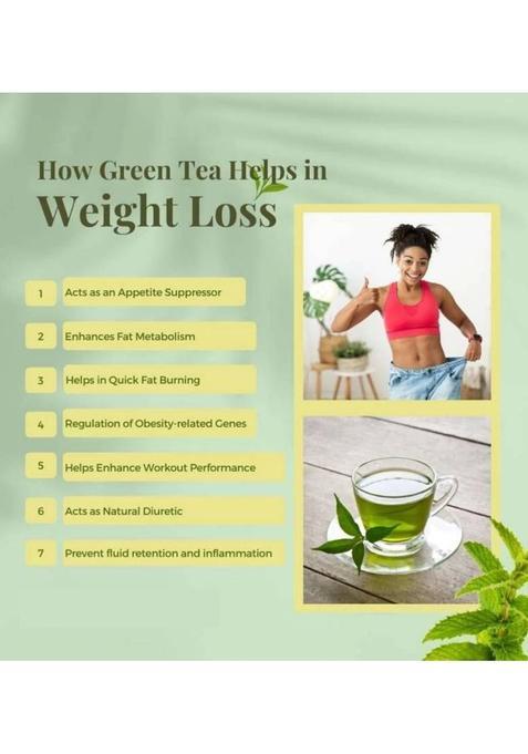 Nutrio Lemongrass Herbal Tea- Boost Metabolism Used For Detox, Weight Loss Lemon Grass Green Tea Pouch (100 G)