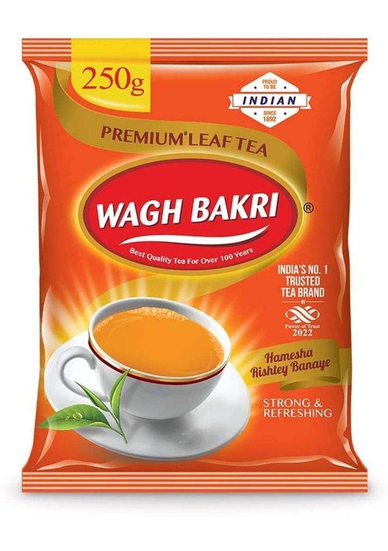 Waghbakri Premium Leaf Tea Pouch&nbsp;&nbsp;(249 G) - Indya