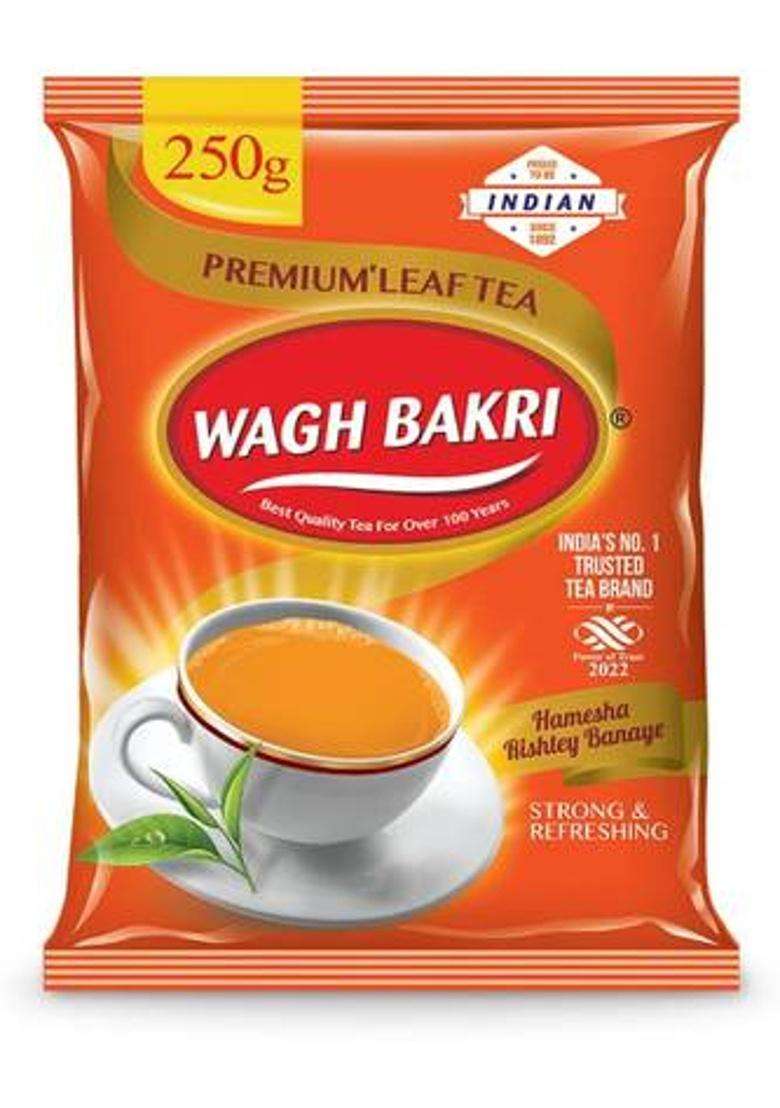 Waghbakri Premium Leaf Tea Pouch&nbsp;&nbsp;(249 G) - Indya
