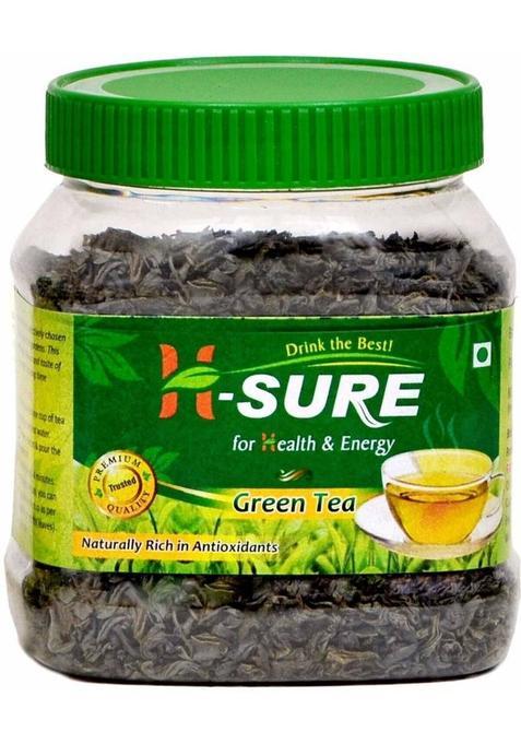 H-Sure 100% Natural Organic Herbal Loose Leaf Green Tea For Weight Loss Green Tea Plastic Bottle&nbsp;&nbsp;(200 G)