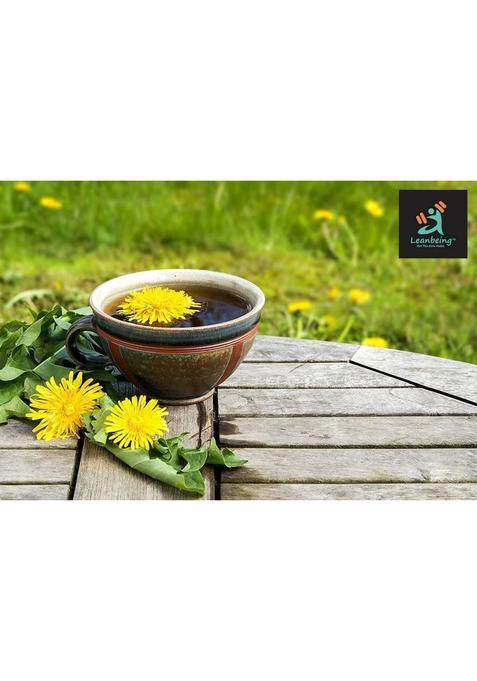 Leanbeing Pure Dandelion Root Tea (50G) Detox Tea For Cleansing Liver, Supports Kidney Function And Digestive Health Unflavoured Herbal Tea Pouch (50 G)