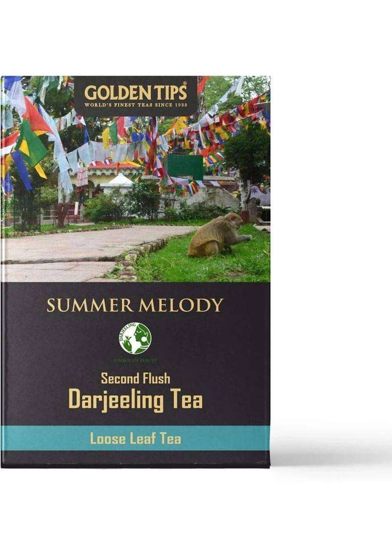 Golden Tips Summer Melody Second Flush Darjeeling Black Tea Box&nbsp;&nbsp;(100 G) - Indya