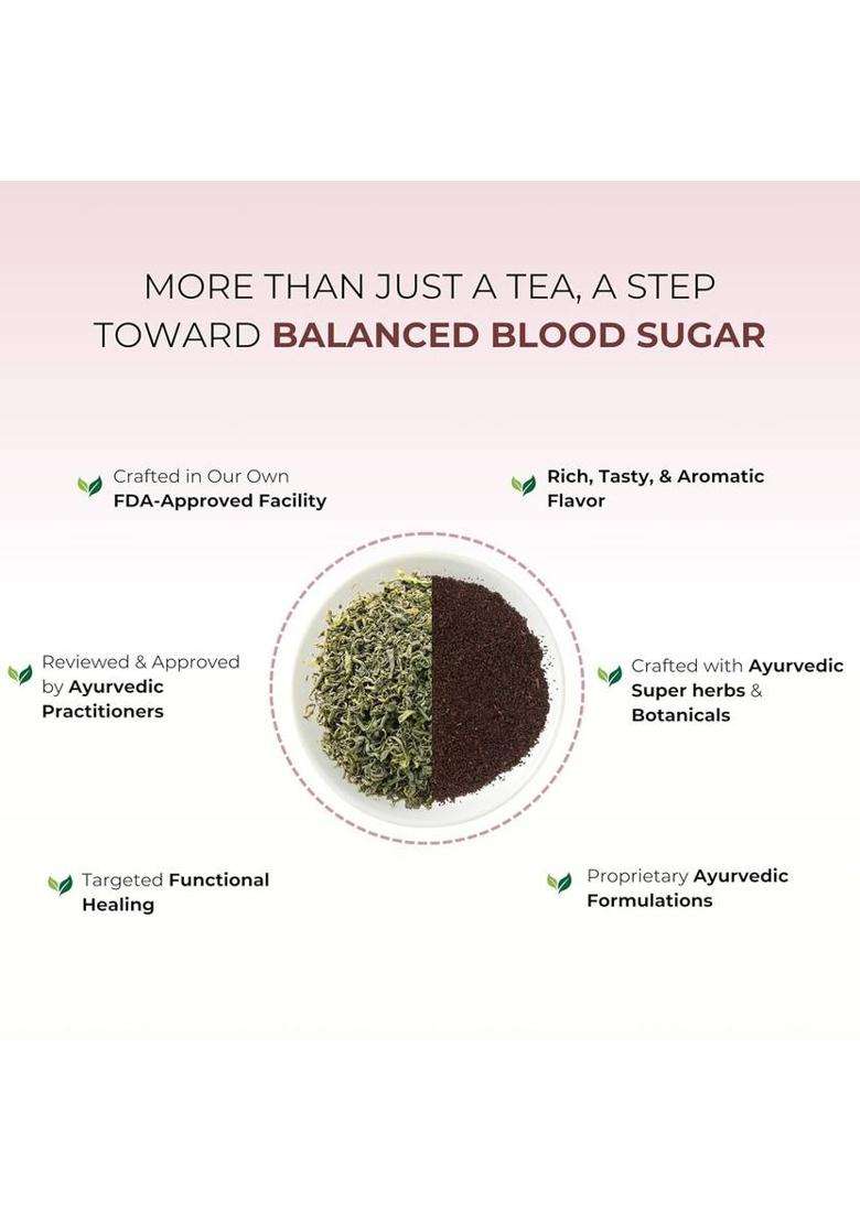 Namhya Foods Diabetic Care Tea Herbal PouchÂ&nbsp;Â&nbsp; 100 G - Indya