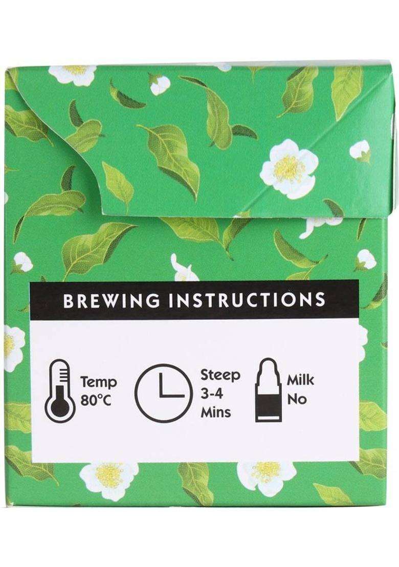 Karma Kettle Green Tea Unbleached And Staple-Free 25 Teabags Green Tea Bags Box&nbsp;&nbsp;(25 Bags) - Indya