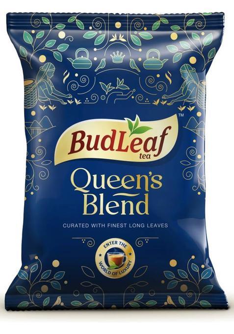 Budleaf Queen'S Blend Hand Picked Natural Black Tea (Pack Of 2, 250 Gm Each) Black Tea Pouch (2 X 250 G)