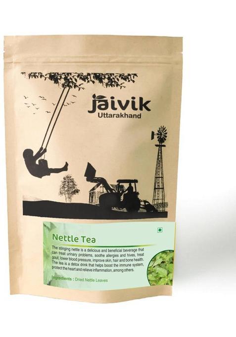 Jaivik Uttarakhand Nettal Leaves Chamomile Herbal Tea Pouch&nbsp;&nbsp;(100 G)