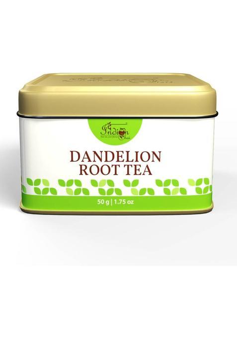 The Indian Chai Dandelion Detox Tea For Cleansing Liver, Supports Kidney Function And Digestive Health Herbal Tea Pouch (50 G)
