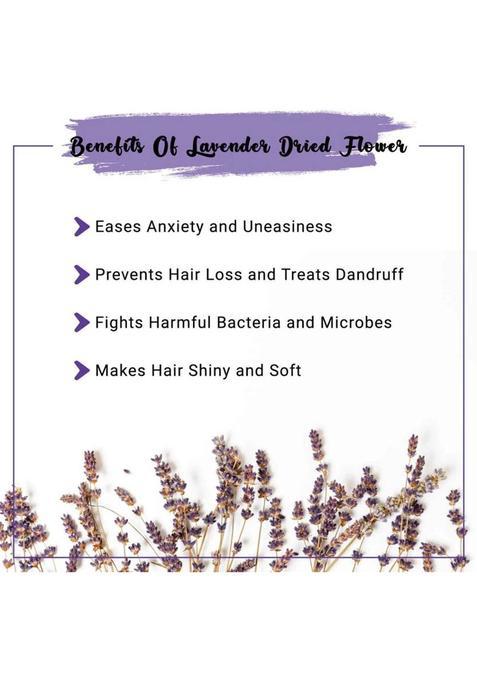 Neutraved Dried Lavender Flowers Buds Herbal Tea Caffeine Free Loose Leaves Soothing Tea Lavender Herbal Tea Pouch (50 G)