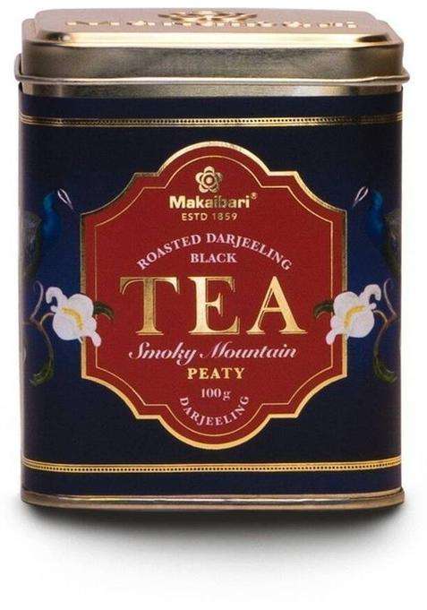 Makaibari Smoky Mountain Tin Caddy Unflavoured Black Tea Tin&nbsp;&nbsp;(100 G)