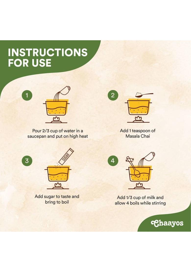 Chaayos Premium Masala Chai Patti