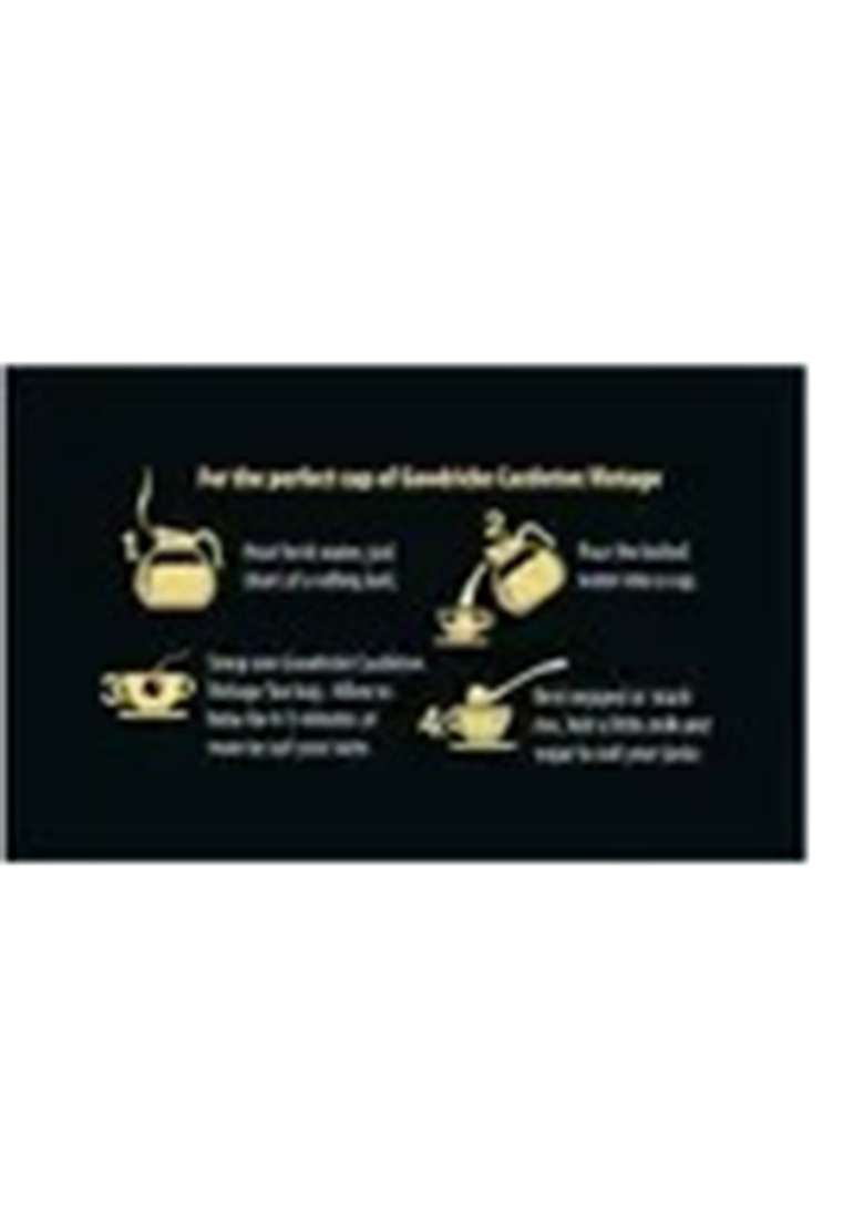 Goodricke Castleton Vintage Darjeeling Tea Bags-100 Tea Bags Unflavoured Black Tea Bags Box&nbsp;&nbsp;(100 Bags) - Indya