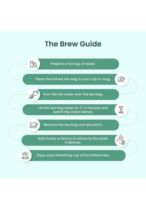 Apsara Tea Detoxifying Kahwa Green Tea Bags -72 Pcs,Spiced Kashmiri Detoxifying Kahwa Green Tea Bags Box (180 G)