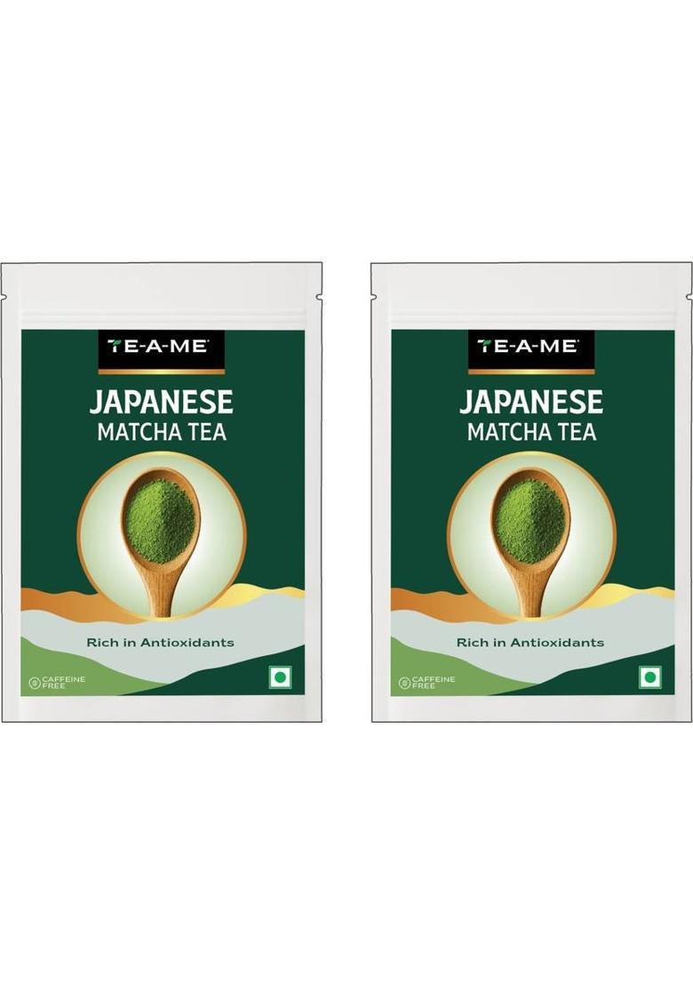 Te-A-Me Matcha Tea, 100G | Japanese Matcha Green Tea | Matcha Tea Powder | Matcha Tea Pouch (2 X 50 G)