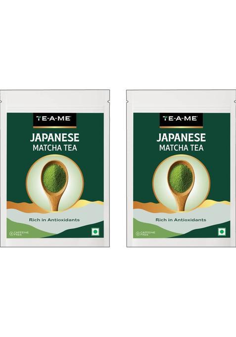 Te-A-Me Matcha Tea, 100G | Japanese Matcha Green Tea | Matcha Tea Powder | Matcha Tea Pouch (2 X 50 G)