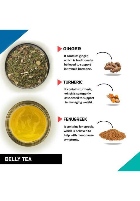 Teacurry Belly Fat Tea (1 Month Pack, 100 Grams)
