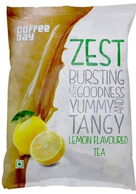 Coffee Day Beverages Zest Lemon Tea Sachets - Pack Of 4 (80 Sachets) Lemon Tea Pouch&nbsp;&nbsp;(4 X 0.2 Kg)