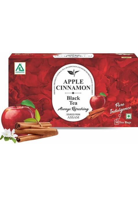 Aplomb Apple Cinnamon Black Tea Apple, Cinnamon Black Tea Bags Box&nbsp;&nbsp;(30 Bags)