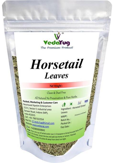 Vy Vedayug Horsetail Leaves Shavegrass Improves Bone Density Healthy Hair, Scalp & Skin Herbal Tea Pouch&nbsp;&nbsp;(50 G)