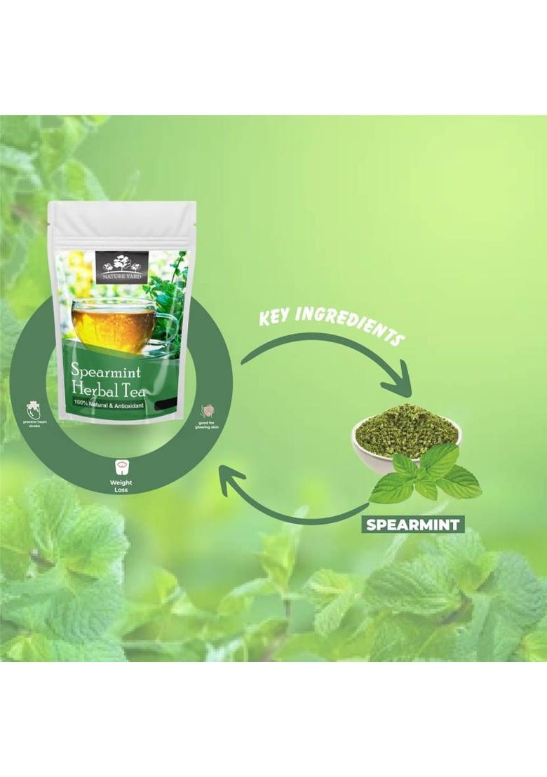 Nature Yard Spearmint Herbal Tea Leaves