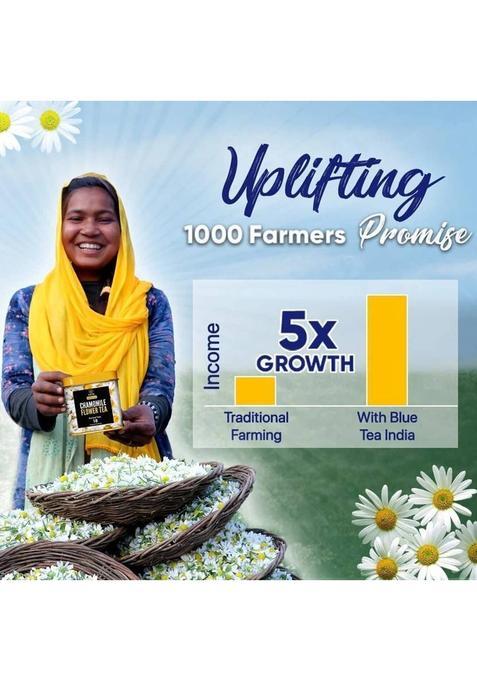 Blue Tea Immunity Tea Combo |Chamomile Flower Tea