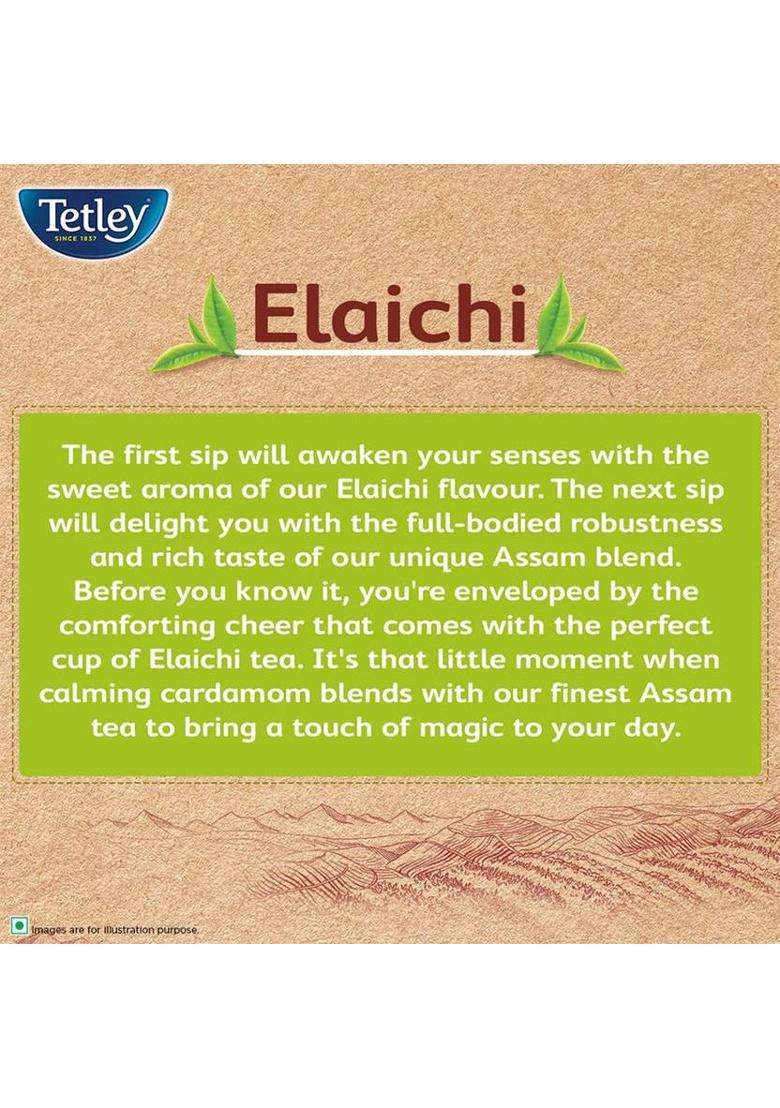 Tetley Elaichi Tea Bags Box&nbsp;&nbsp;(50 Bags) - Indya