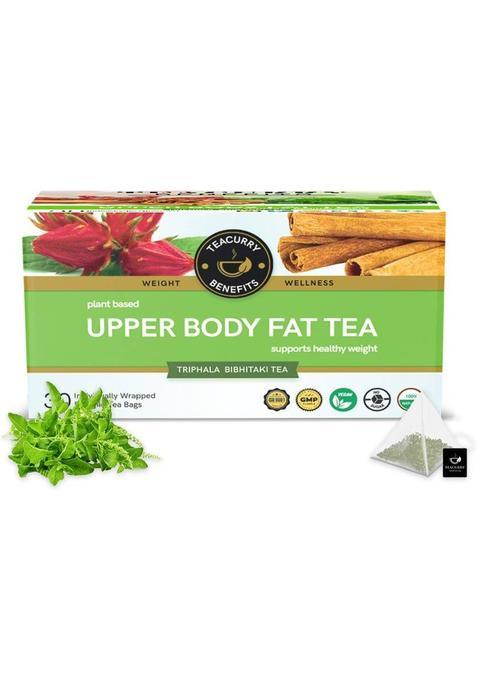 Teacurry Upper Body Fat Tea - Helps Lose Weight Of Chest, Shoulders, Neck And Arms Fat Assorted Herbal Tea Box&nbsp;&nbsp;(30 Bags)