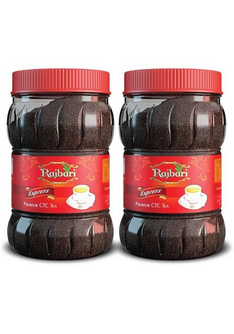 Rajbari Express 500Gx2 | Strong & Robust Tea | Bihar Origins | With Aromatic Long Leaves Unflavoured Tea Plastic Bottle&nbsp;&nbsp;(2 X 0.5 Kg)