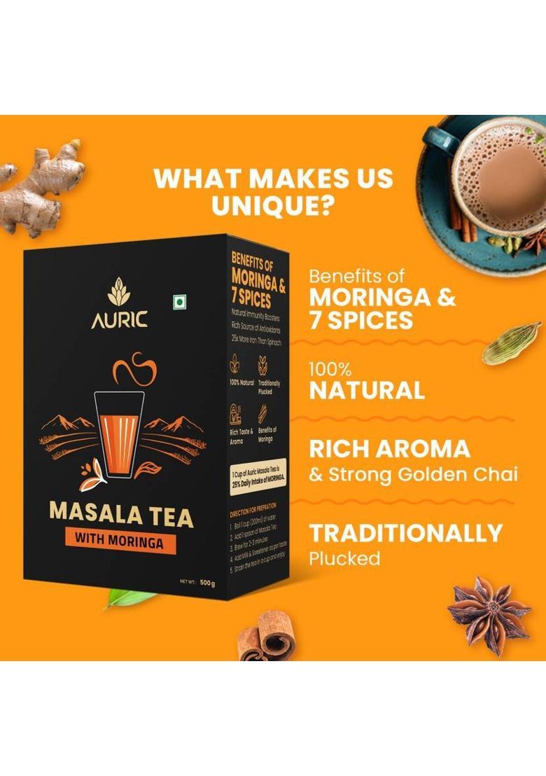 Auric Kadak Moringa Masala Tea