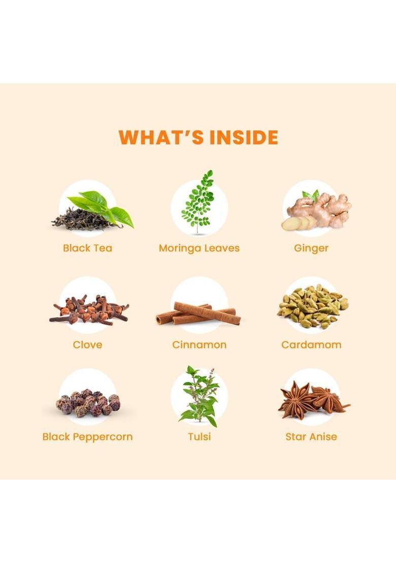 Auric Kadak Moringa Masala Tea
