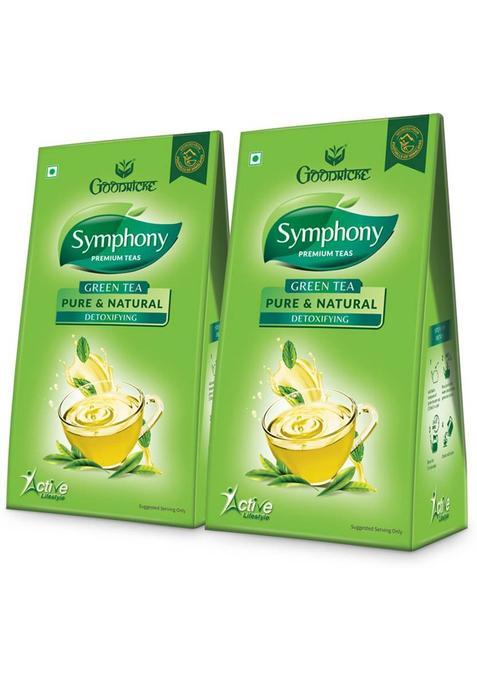 Goodricke Symphony Green Tea, 100G (Pack Of 2) | Pure & Natural Flavour | Detoxification Green Tea Box&nbsp;&nbsp;(2 X 100 G)