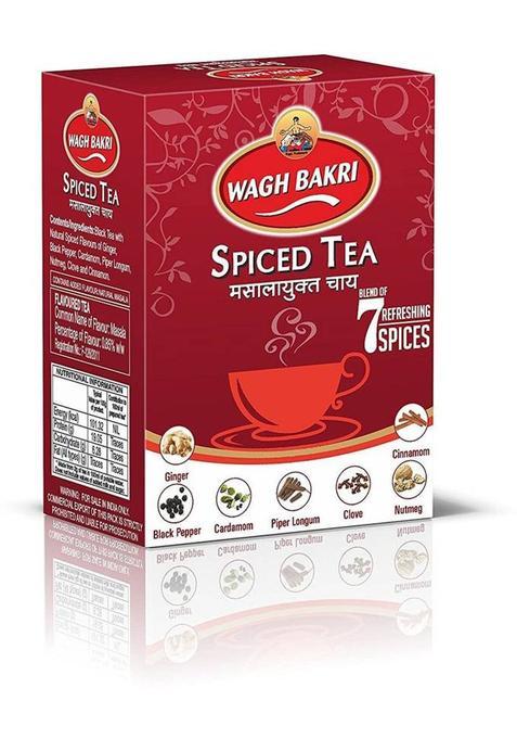 Waghbakri Spiced Tea -250G Black Tea Box&nbsp;&nbsp;(2 X 250 G)
