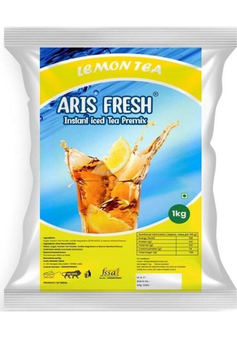 Aris Fresh Iced Lemon Tea Premix 1 Kg Lemon Instant Tea Pouch&nbsp;&nbsp;(1 Kg)