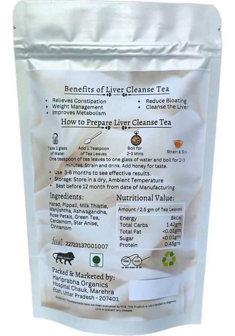 Nutriveda Foods Liver Cleanse Tea Unflavoured Herbal Tea Pouch (100 G)