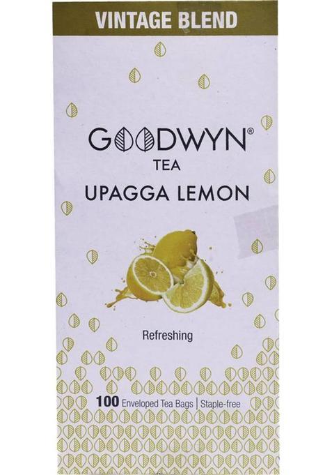 Goodwyn Refreshing And Energising Lemon Tea, 100 Tea Bags Lemon Black Tea Bags Box&nbsp;&nbsp;(100 X 1 Bags)