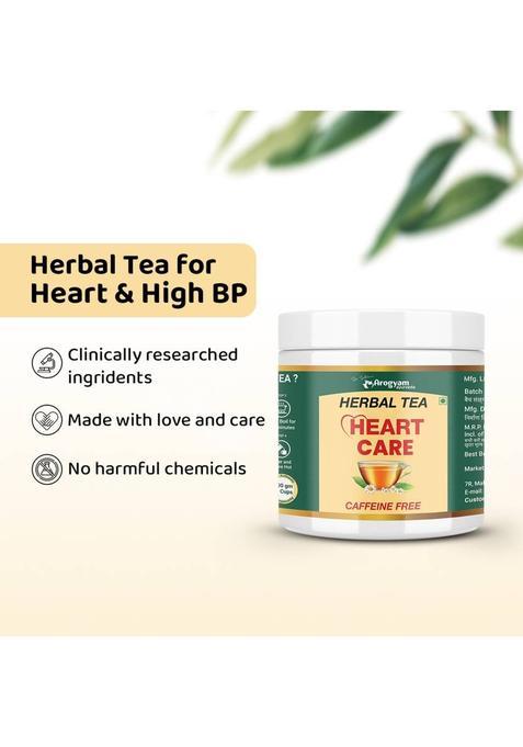 Dr.Satnam'S Arogyam Ayurveda Tea For Heart Care Brahmi Herbal Tea Plastic Bottle (100 G)